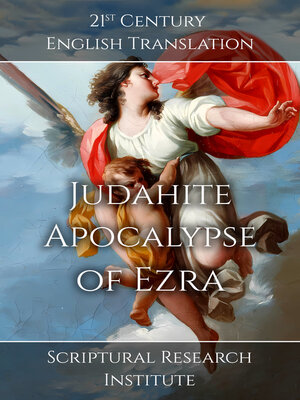 cover image of Apocalypse judaïque d'Esdras